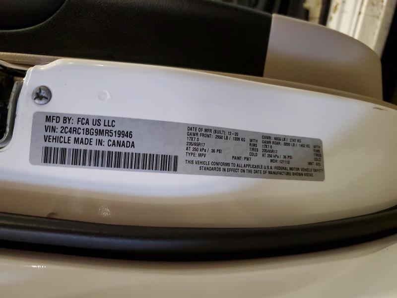 2021 Chrysler Pacifica Touring l