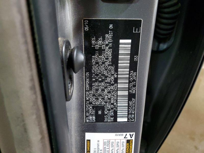 2010 Lexus Gx 460 Premium