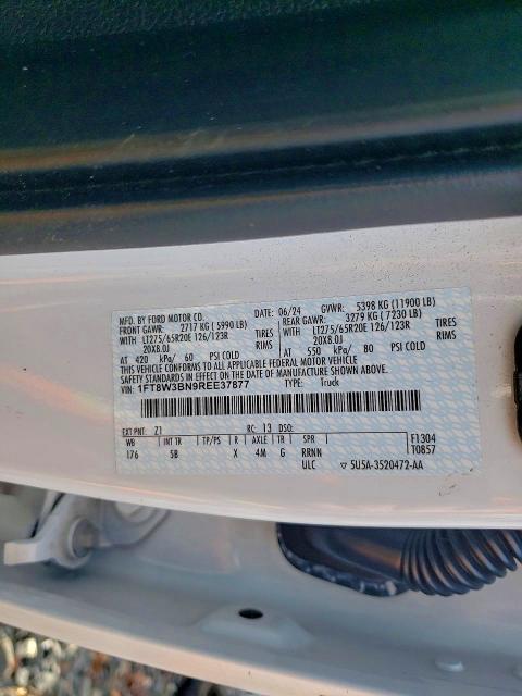 2024 Ford F350 Super Duty Utility / Service Truck