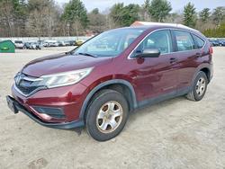Honda salvage cars for sale: 2015 Honda Cr-v lx