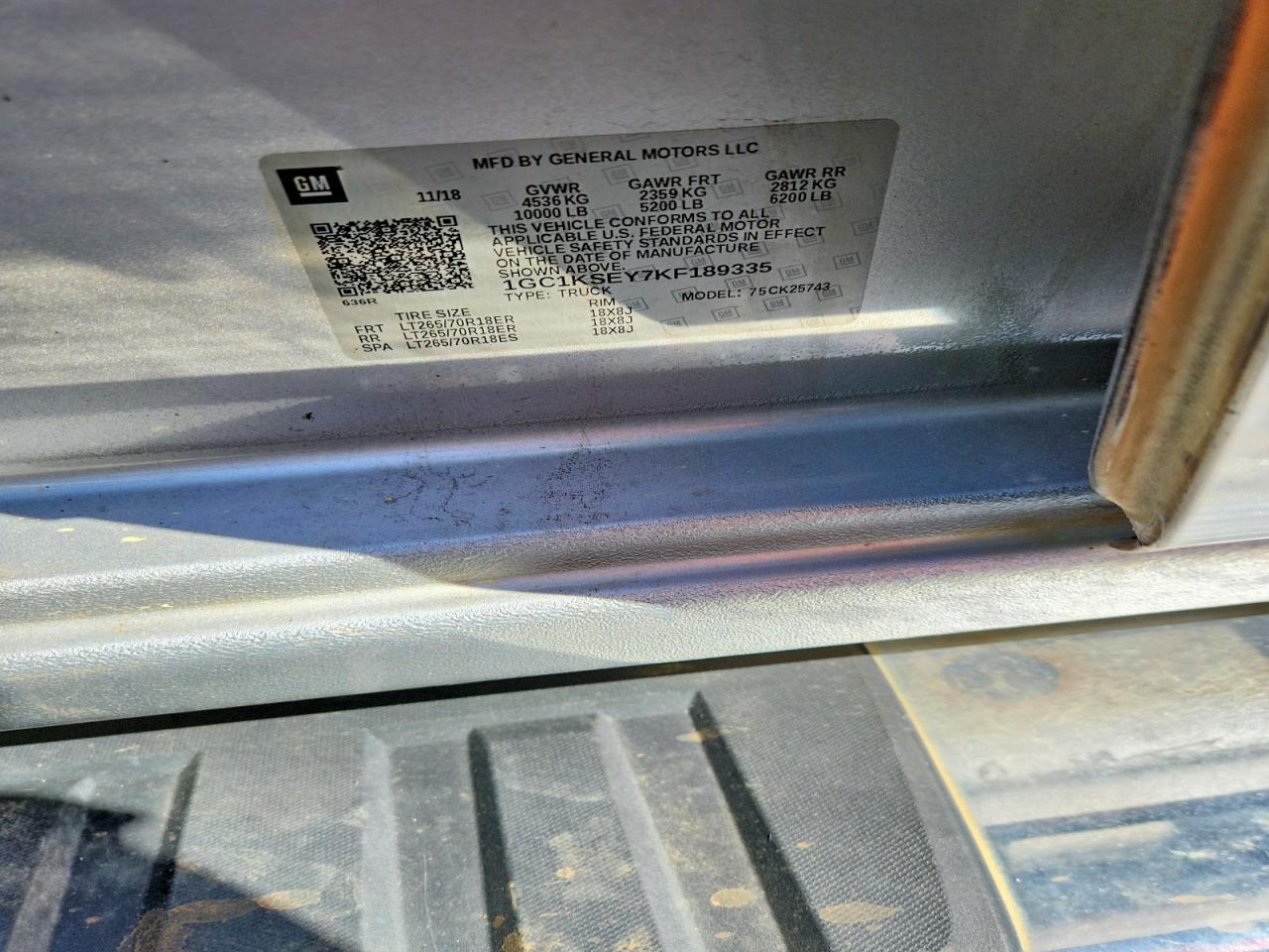 2019 Chevrolet Silverado K2500 Heavy Duty LT