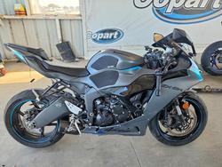 Salvage motorcycles for sale at Grand Prairie, TX auction: 2025 Kawasaki ZX636 K