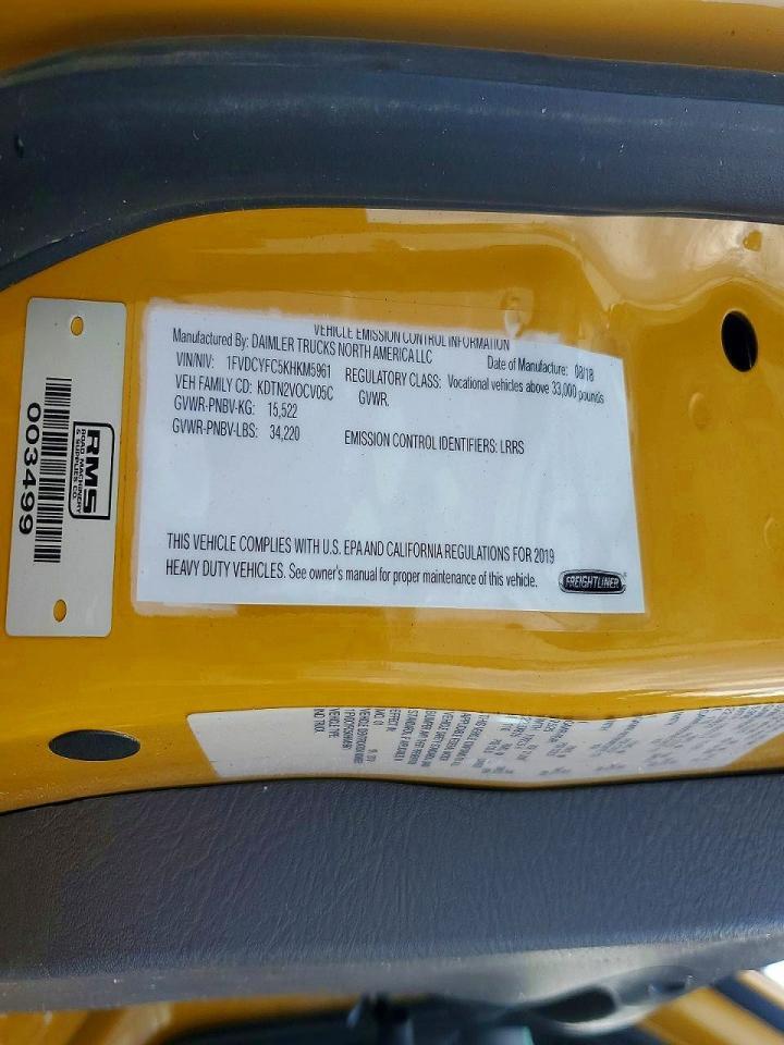 2019 Freightliner M2 106 Medium Duty