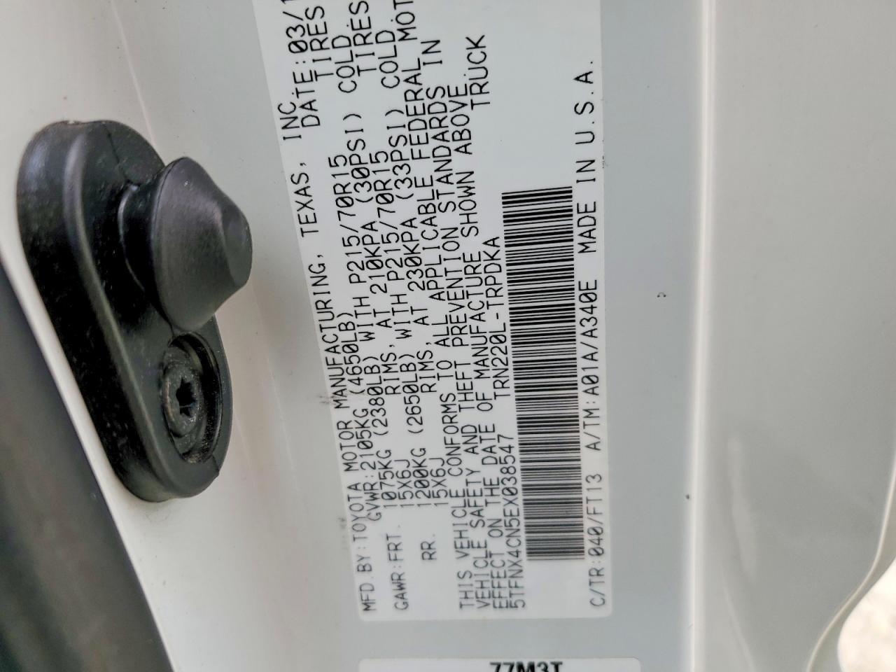 2014 Toyota Tacoma Base