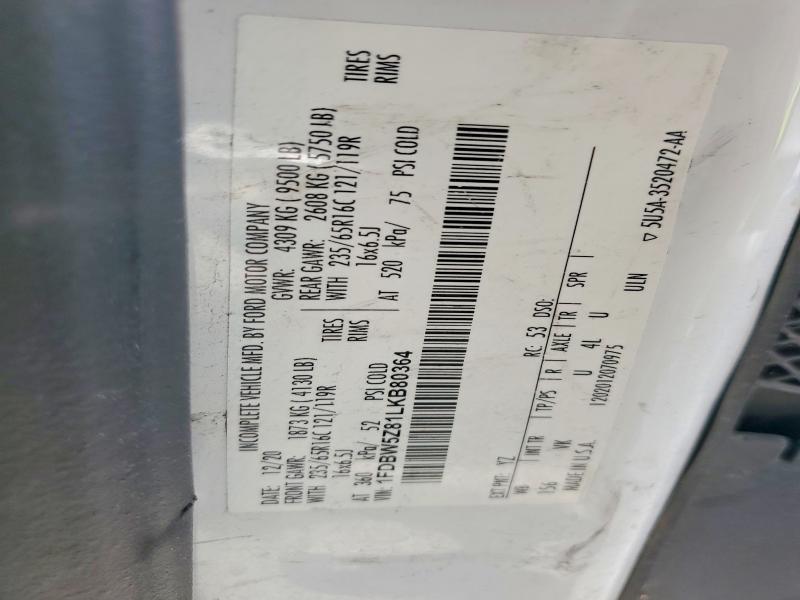 2020 Ford Transit Delivery Truck