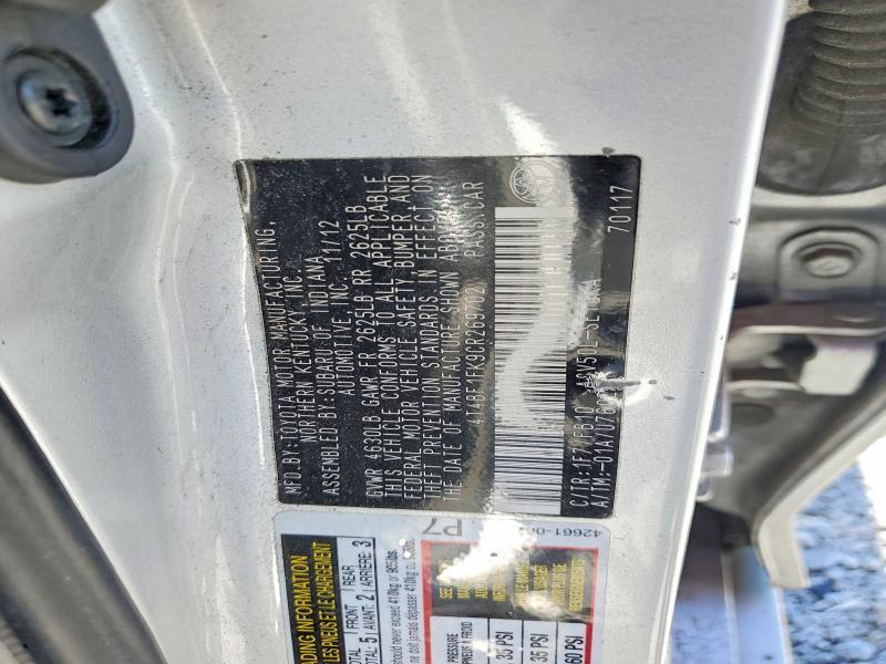 2012 Toyota Camry xle