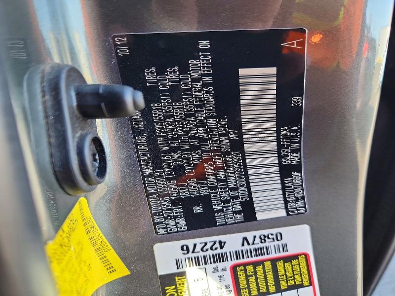 2013 Toyota Sienna Limited 7-passenger