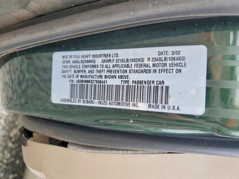 2002 Subaru Legacy Outback Limited