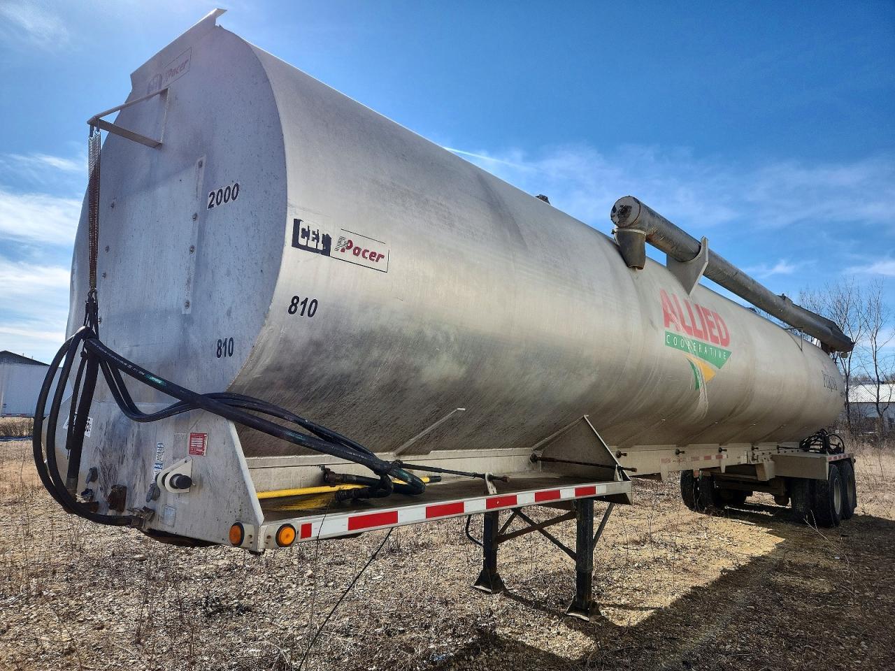 2000 Unknown 2000 CEI Fertilizer Delivery Trailer