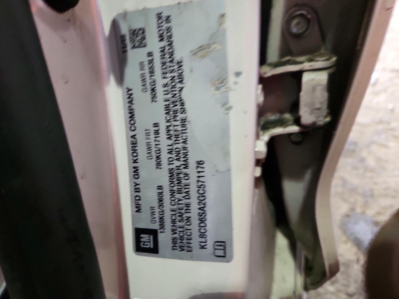 2016 Chevrolet Spark 1LT