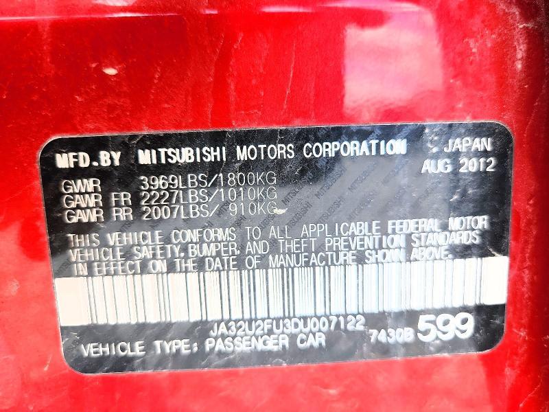 2013 Mitsubishi Lancer es