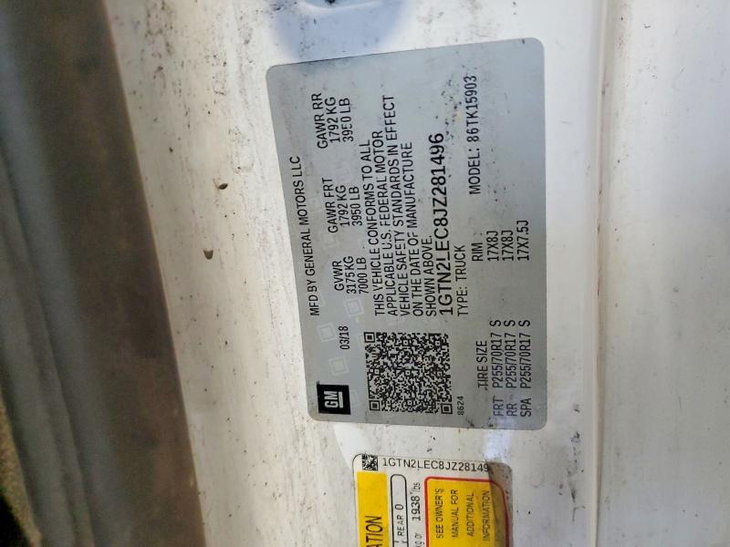 2018 GMC Sierra K1500