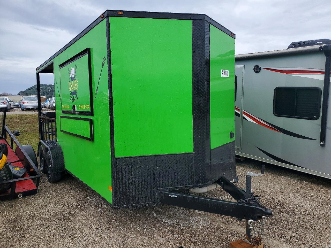 2025 Unknown 2025 ALL World 7X18TA Enclosed Cargo Food Trailer