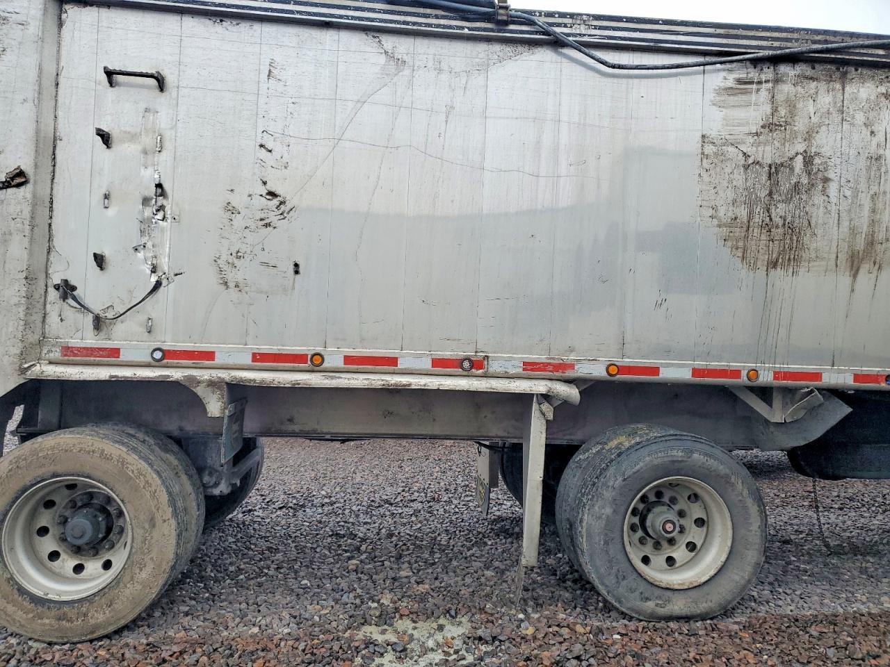 2014 MAC END Dump Trailer