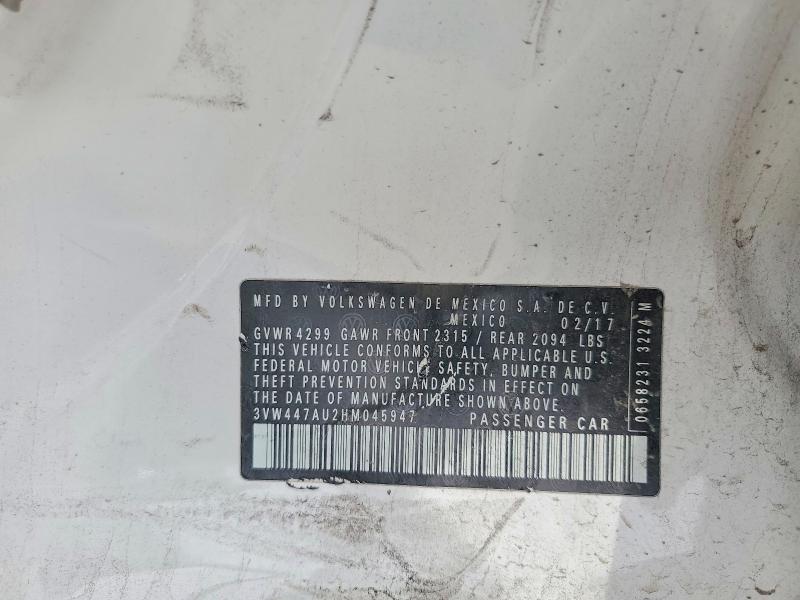 2017 Volkswagen Gti s