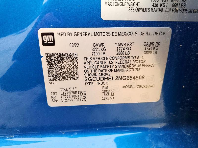 2022 Chevrolet Silverado K1500 ZR2