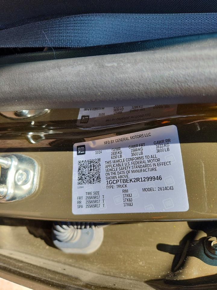 2024 Chev Colorado