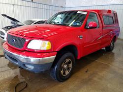 Salvage trucks for sale at West Mifflin, PA auction: 2001 Ford F150