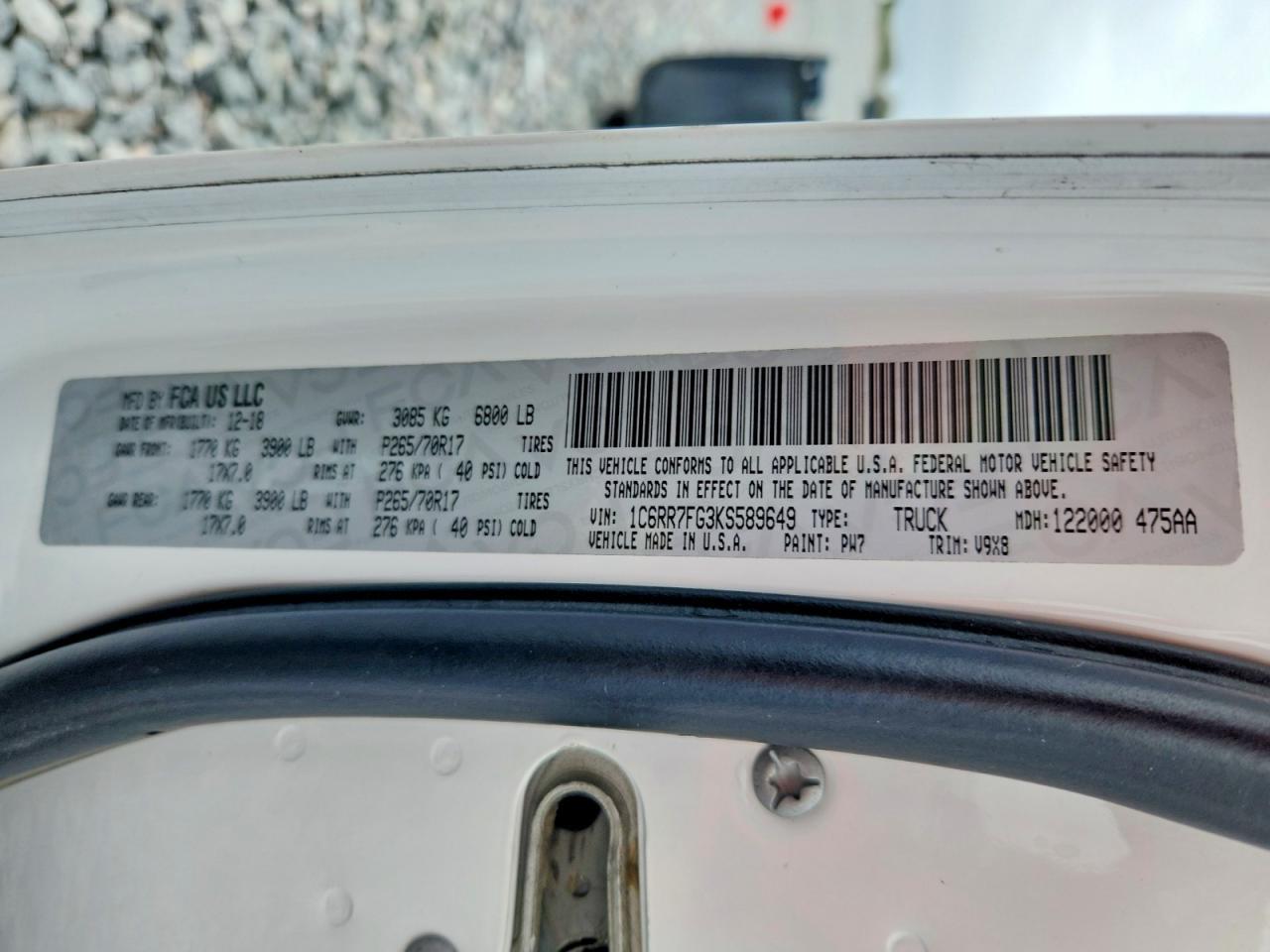 2019 Dodge RAM 1500 Classic Tradesman