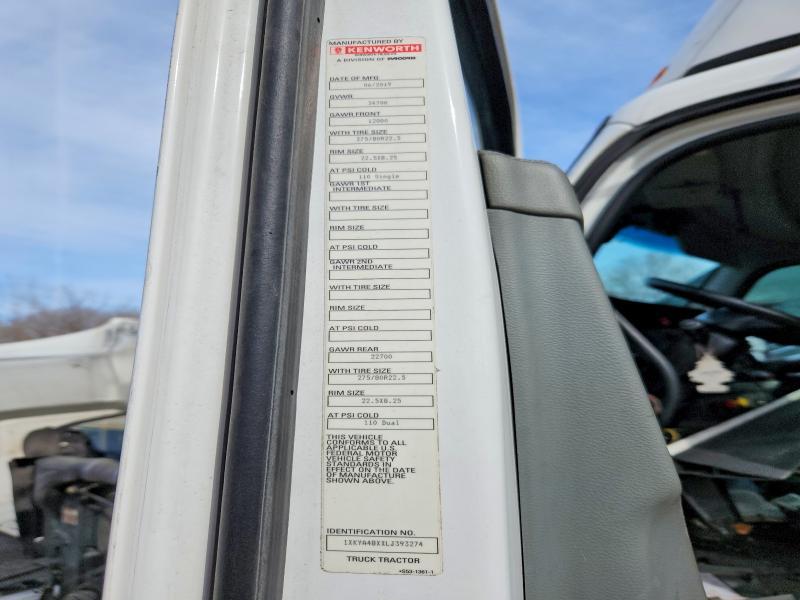 2020 Kenworth Constructi-Semi Truck