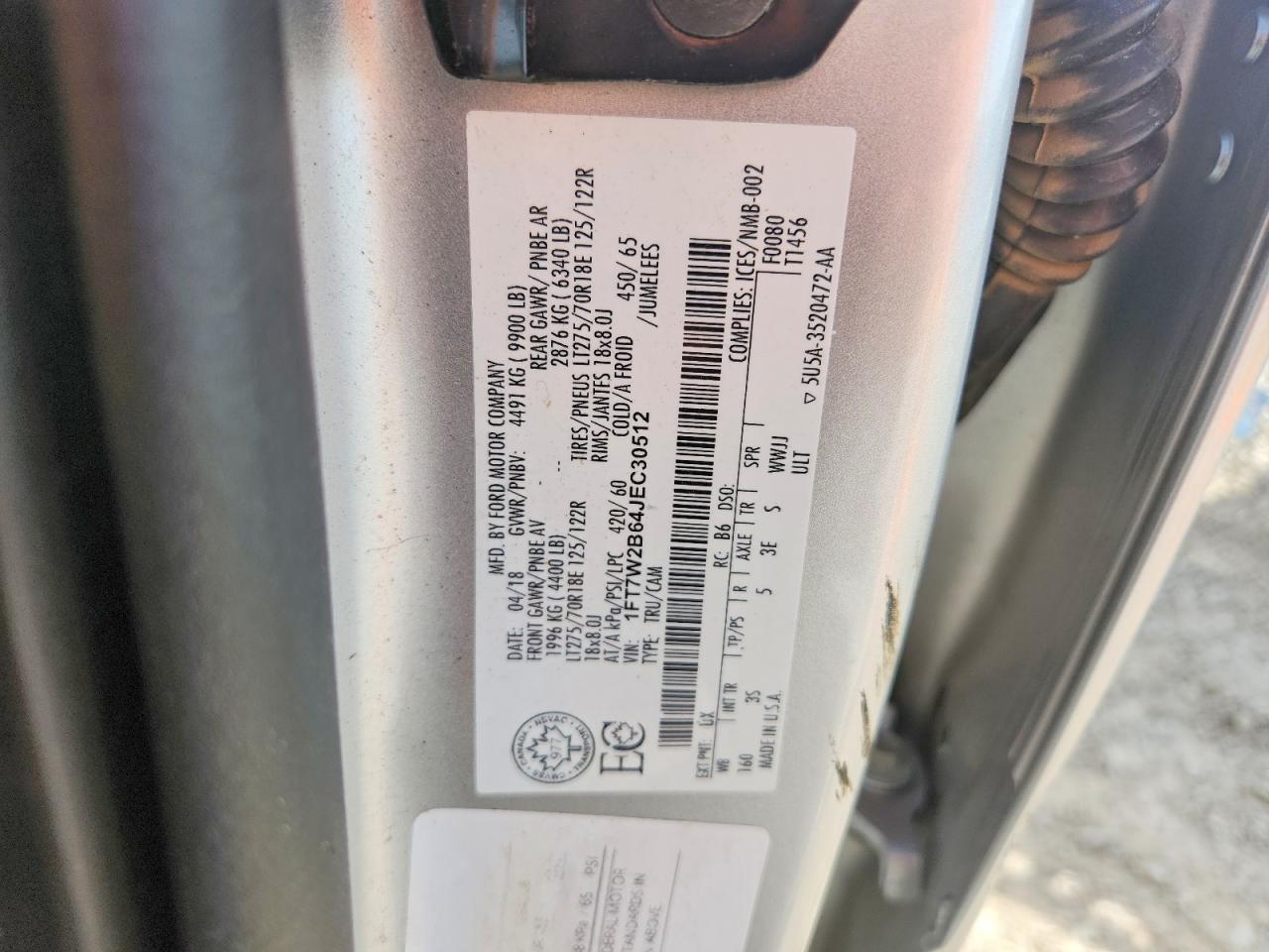 2018 Ford F250 Super Duty