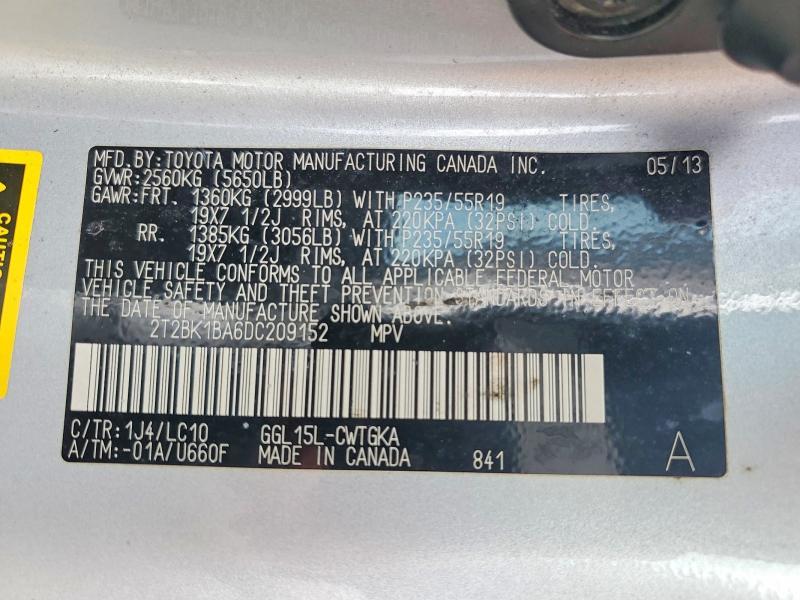2013 Lexus Rx 350 Base