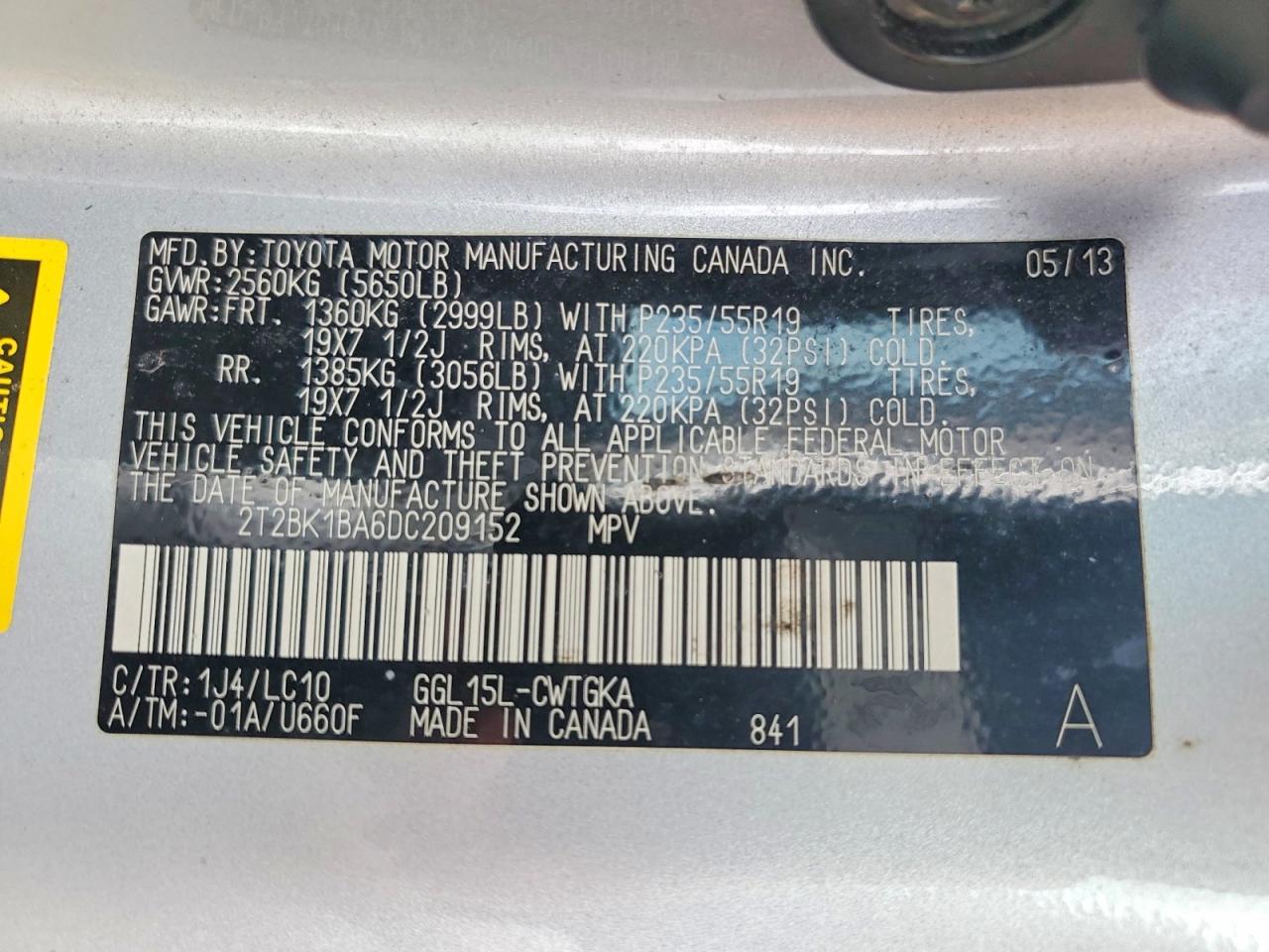 2013 Lexus Rx 350 Base