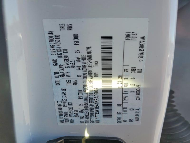 2019 Ford F150 Supercrew