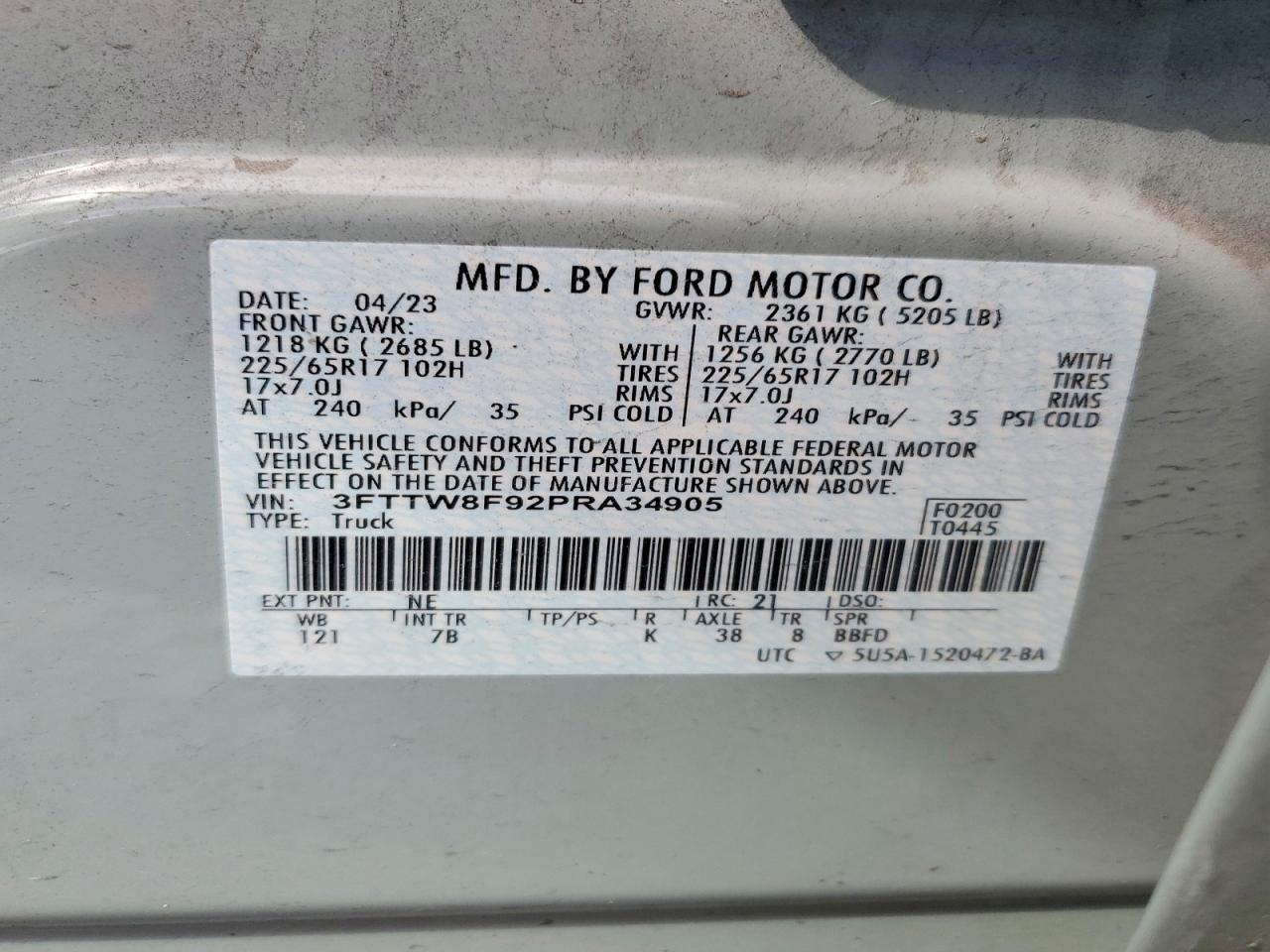 2023 Ford Maverick XL