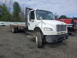 Salvage trucks for sale at Marlboro, NY auction: 2017 Freigliner 2017 Freightliner Business Class M2 Flatbed Truck