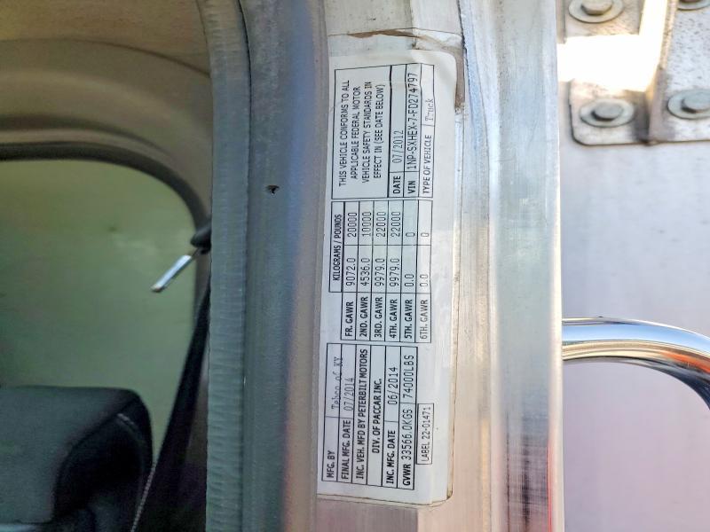 2015 Peterbilt 365 Dump Truck