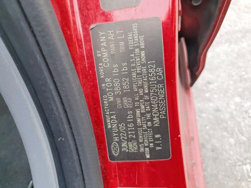 2005 Hyundai Elantra gls