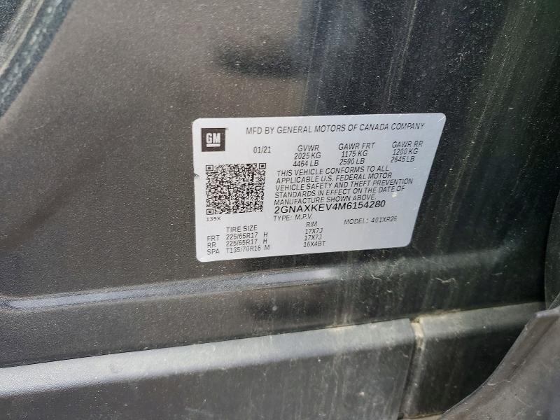 2021 Chevrolet Equinox lt