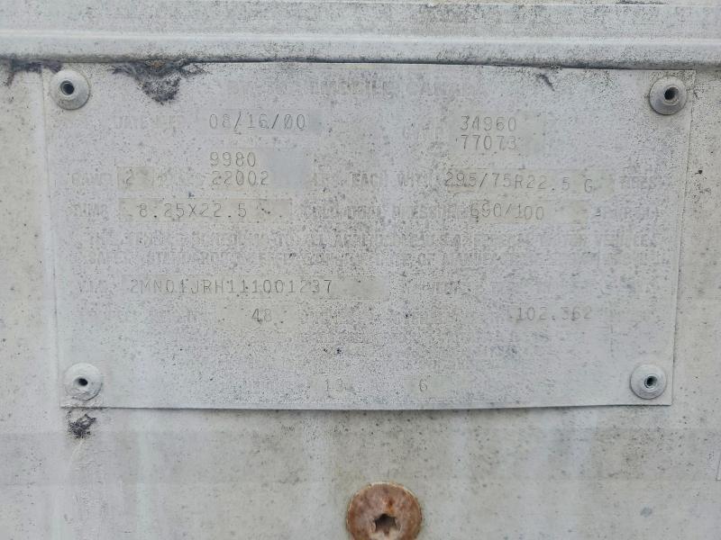 2001 Trailers 2001 dry van Trailer