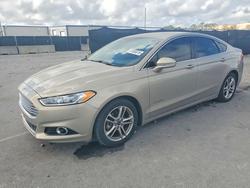 Ford salvage cars for sale: 2016 Ford Fusion Titanium hev