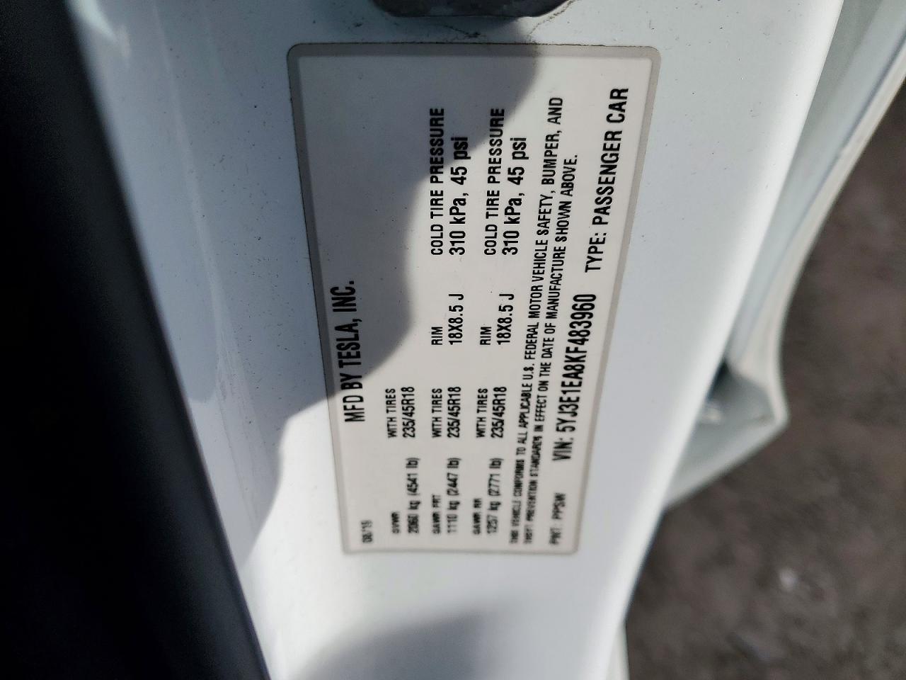2019 Tesla Model 3