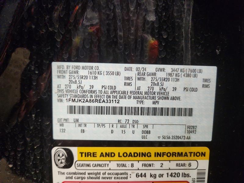 2024 Ford Expedition max Limited