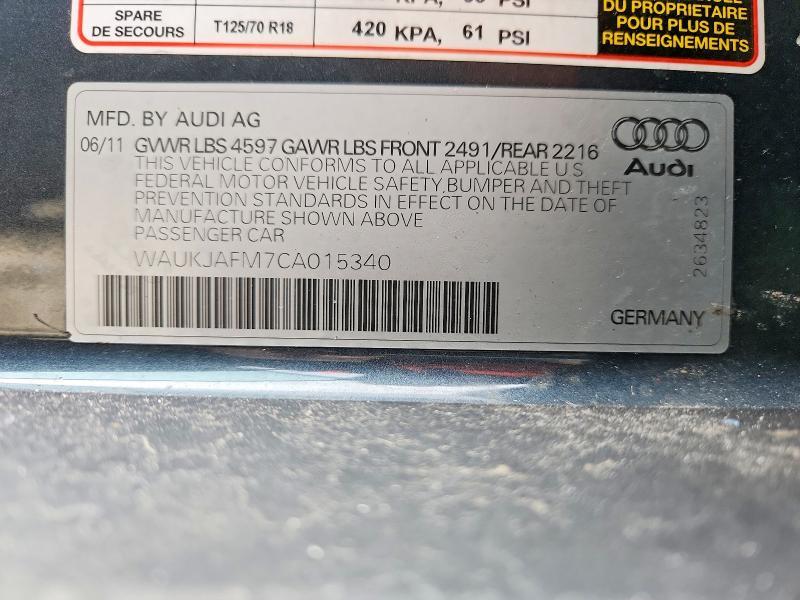 2012 Audi A3 Premium Plus