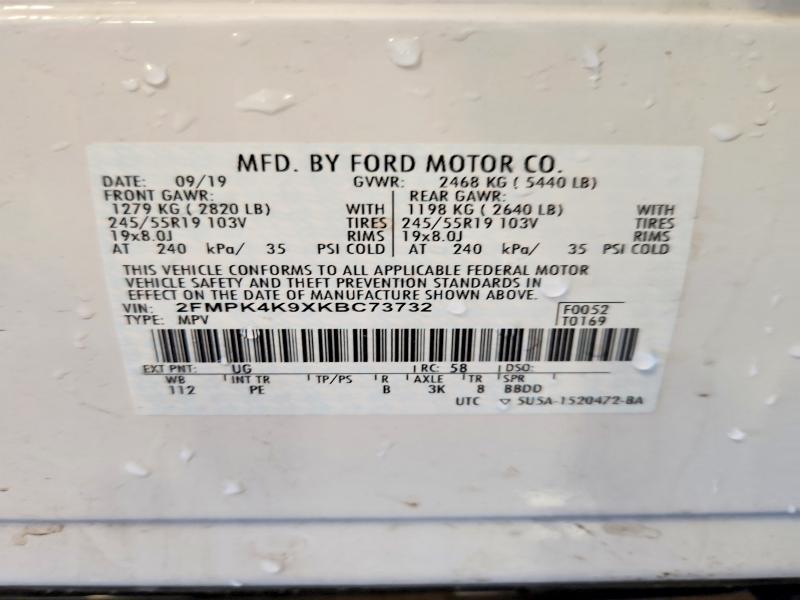 2019 Ford Edge Titanium