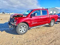 Salvage trucks for sale at Magna, UT auction: 2007 Nissan Titan XE FFV