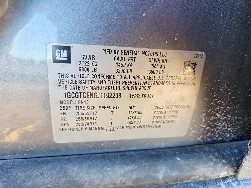 2018 Chevrolet Colorado LT