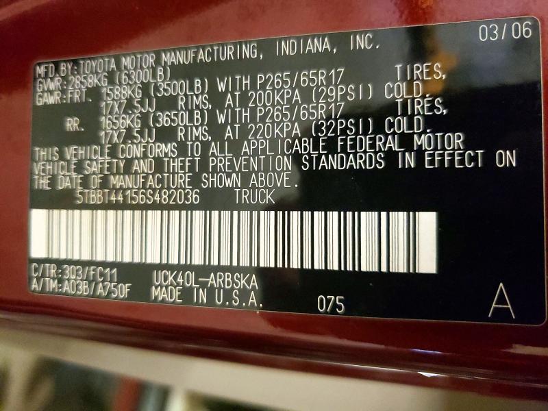 2006 Toyota Tundra SR5