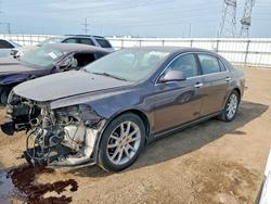 Salvage cars for sale from Copart Elgin, IL: 2010 Chevrolet Malibu ltz