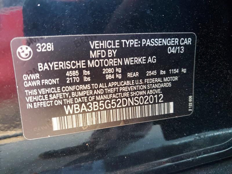 2013 BMW 328 xi Sulev