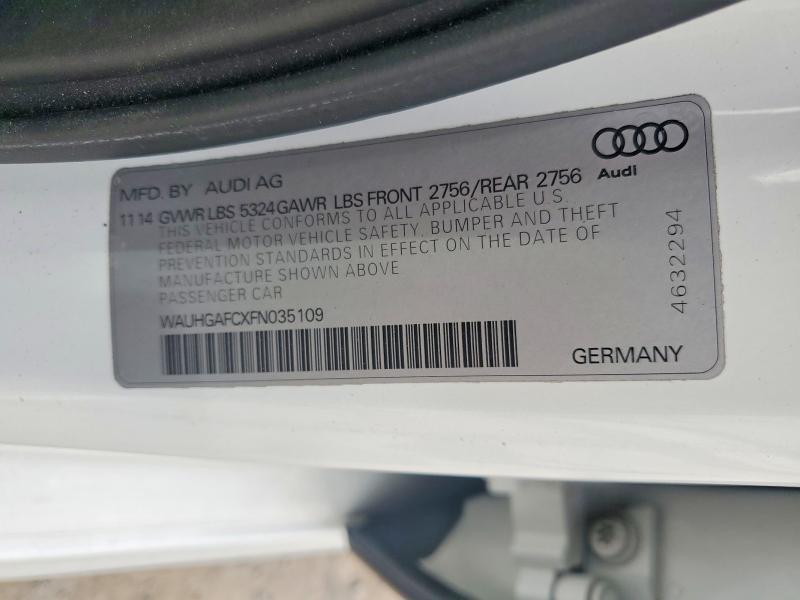 2015 Audi A6 Prestige