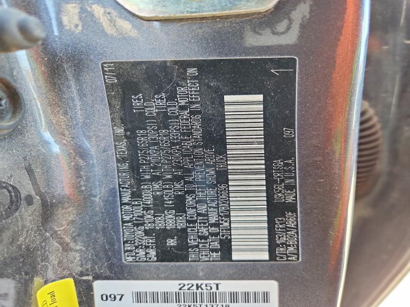 2011 Toyota Tundra Grade