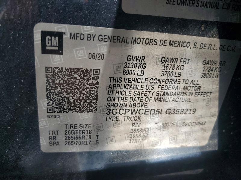 2020 Chevrolet Silverado C1500 LT