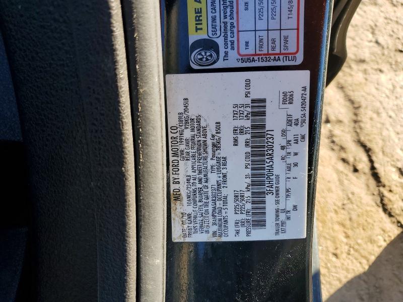 2010 Ford Fusion se