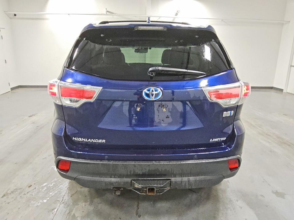 2016 Toyota Highlander Hybrid Limited Platinum