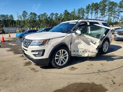 Ford Explorer salvage cars for sale: 2017 Ford Explorer Limited
